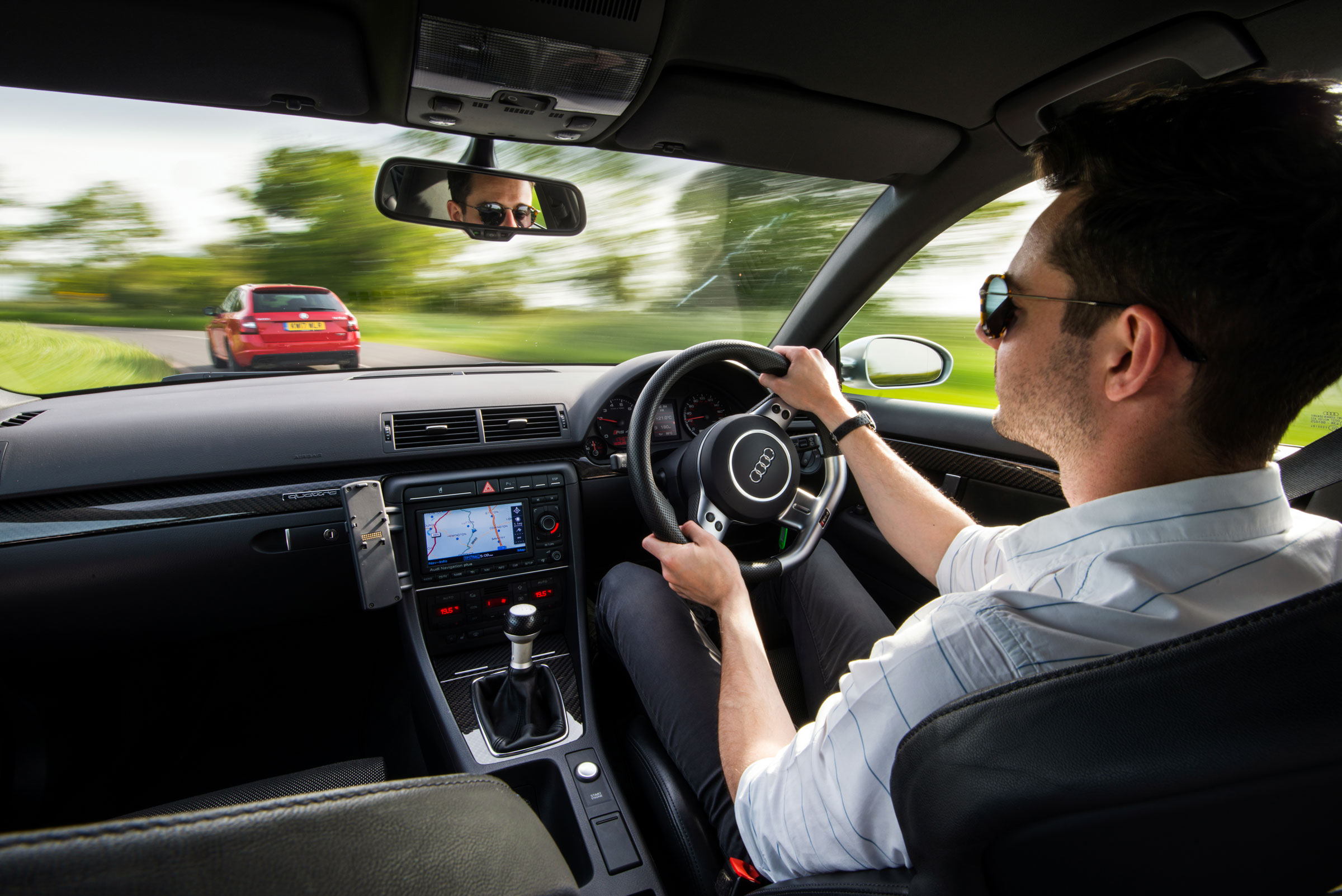 Skoda Octavia vRS 245 Estate and Audi RS4 Avant (B7)
