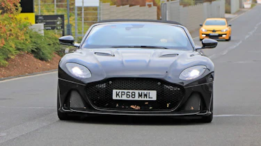 Aston Martin DBS Volante spy - OCT18