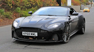 Aston Martin DBS Volante spy - OCT18 front