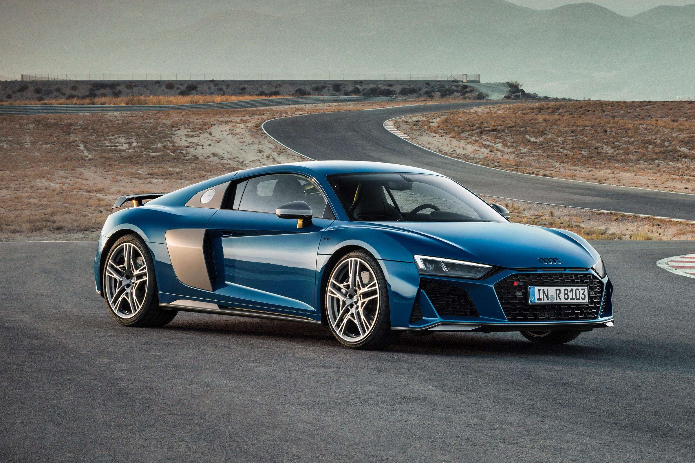 Audi R8 facelift - front