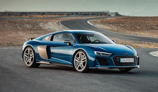 Audi R8 facelift - front