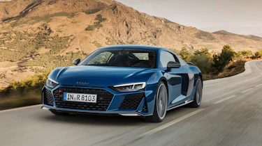 Audi R8 facelift - front quarter