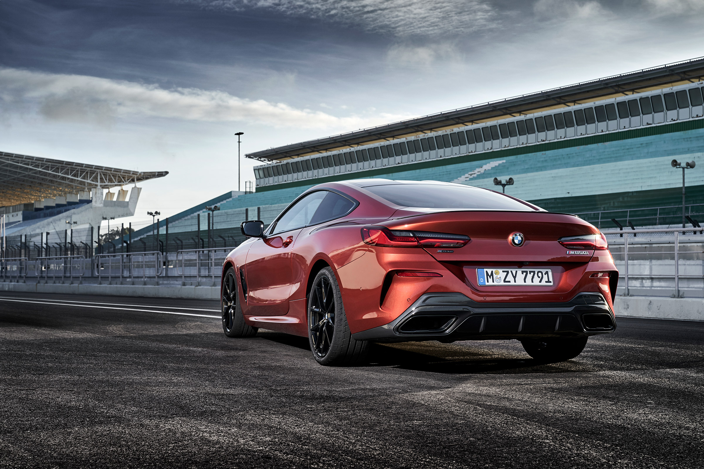BMW M850i coupe review - rear quarter