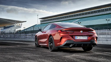 BMW M850i coupe review - rear quarter