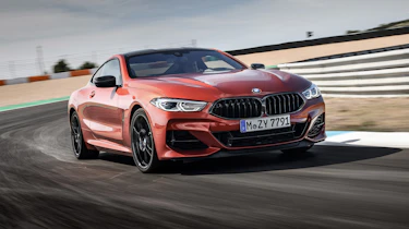 BMW M850i coupe review - front quarter
