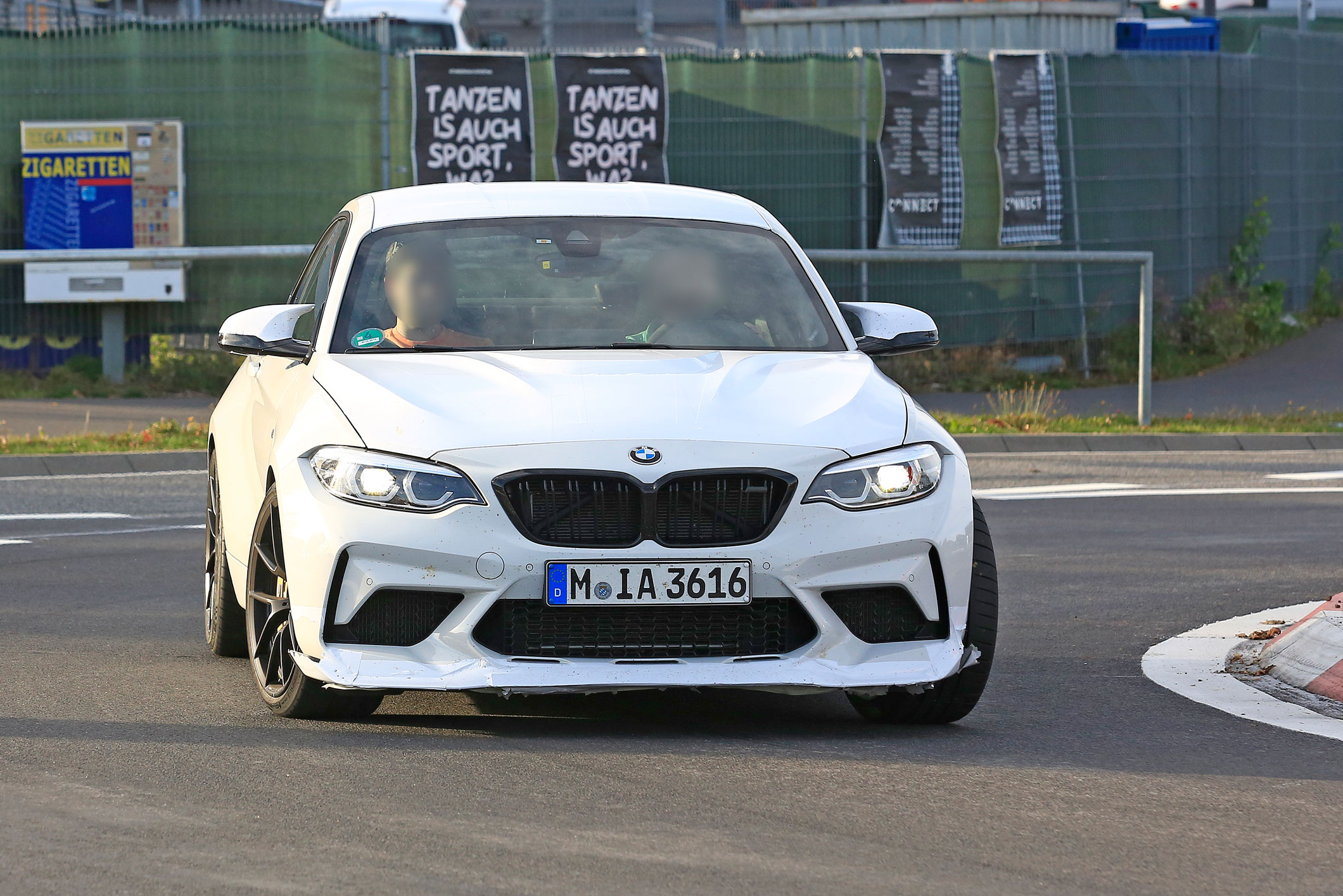 BMW M2 CS prototype - front