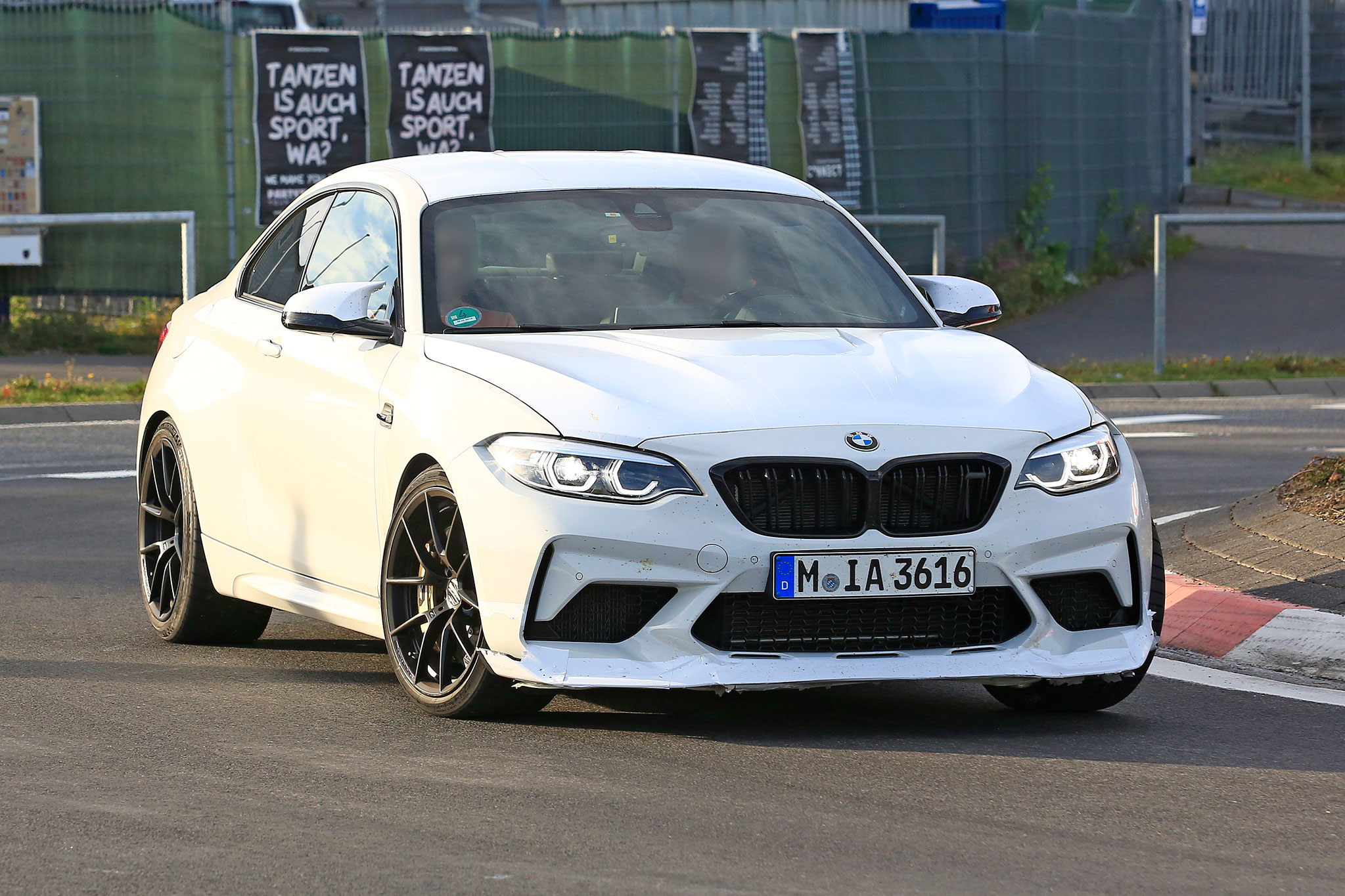 BMW M2 CS prototype - front