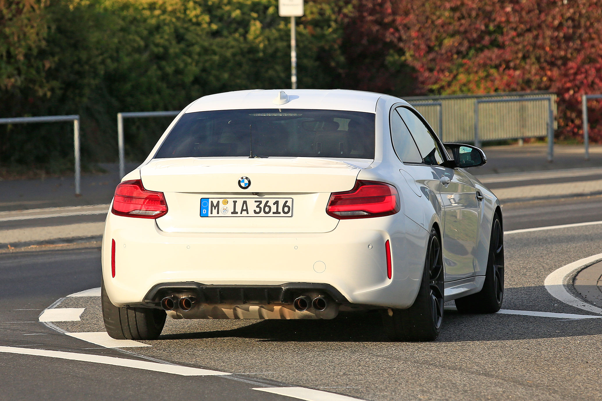 BMW M2 CS prototype - rear