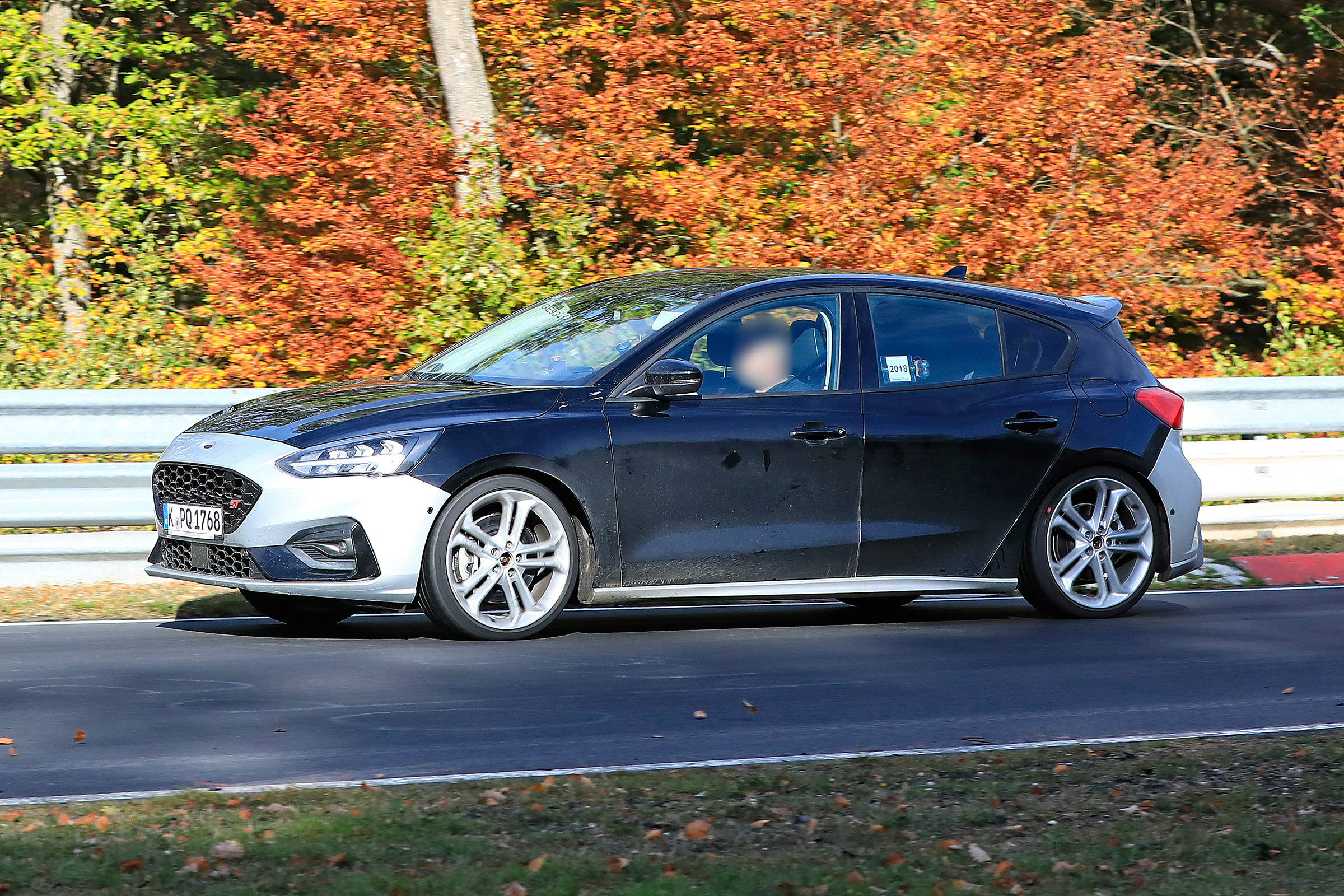 Ford Focus ST spy - side