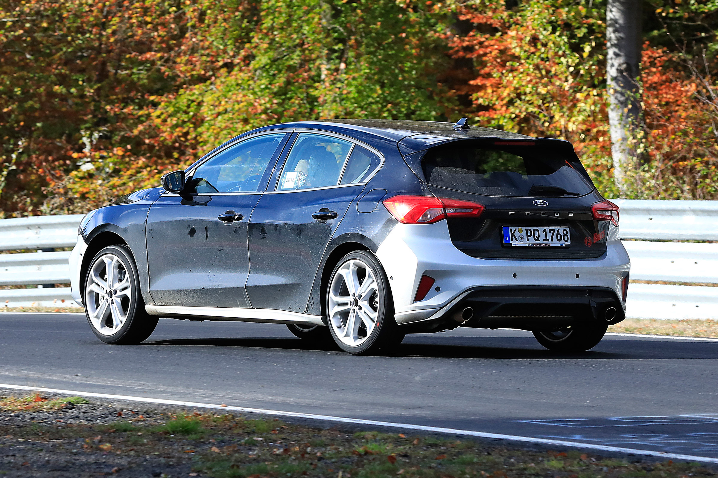 Ford Focus ST spy - rear
