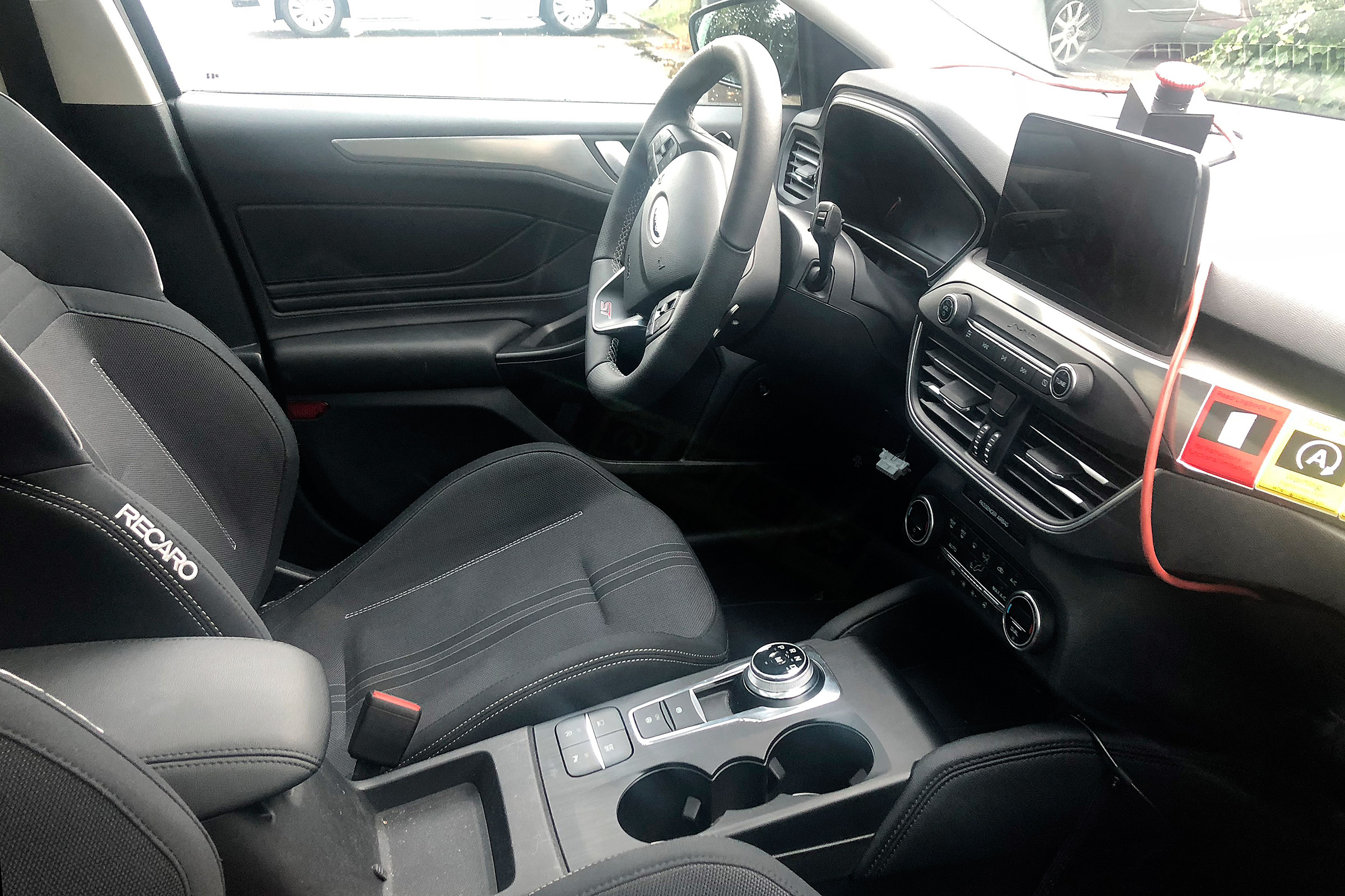 Ford Focus ST spy - interior