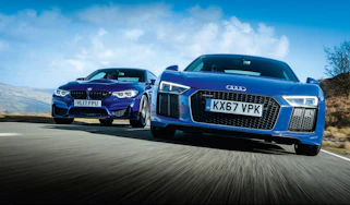 R8 RWS vs M4 CS - header