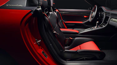 Porsche 911 Speedster interior