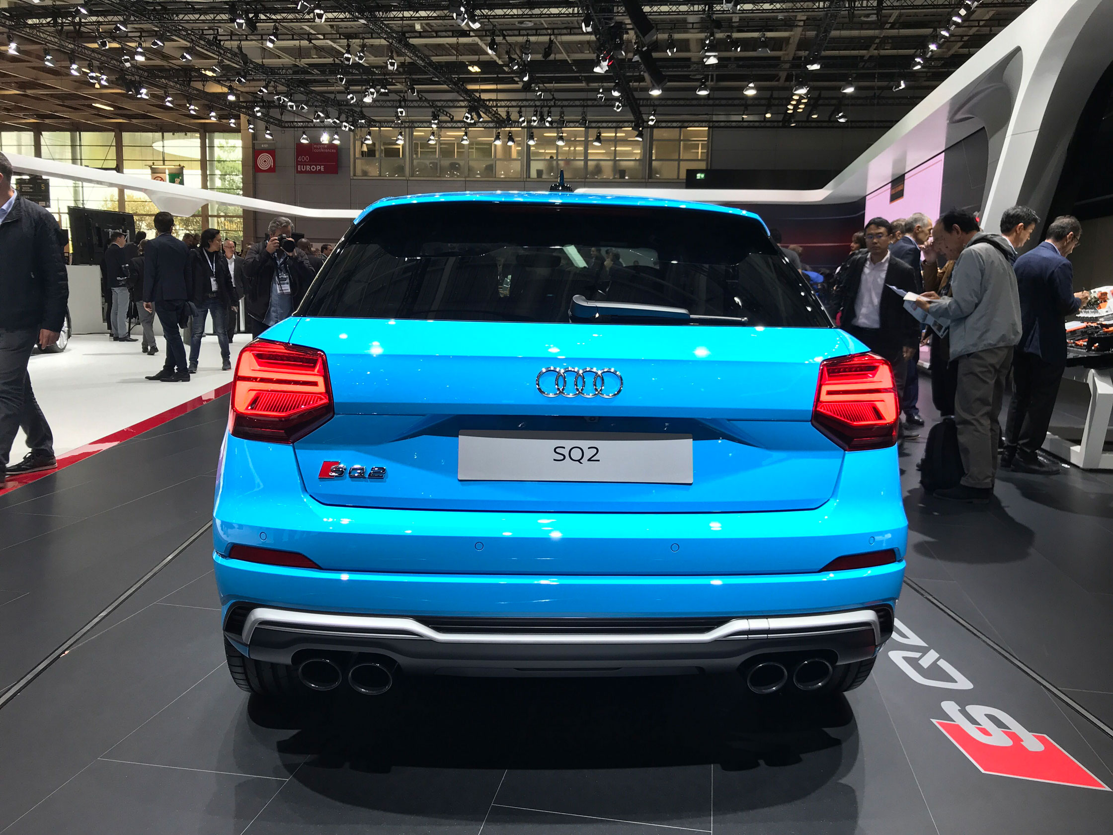 Audi SQ2 Paris motor show - rear