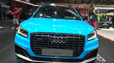 Audi SQ2 Paris motor show - front