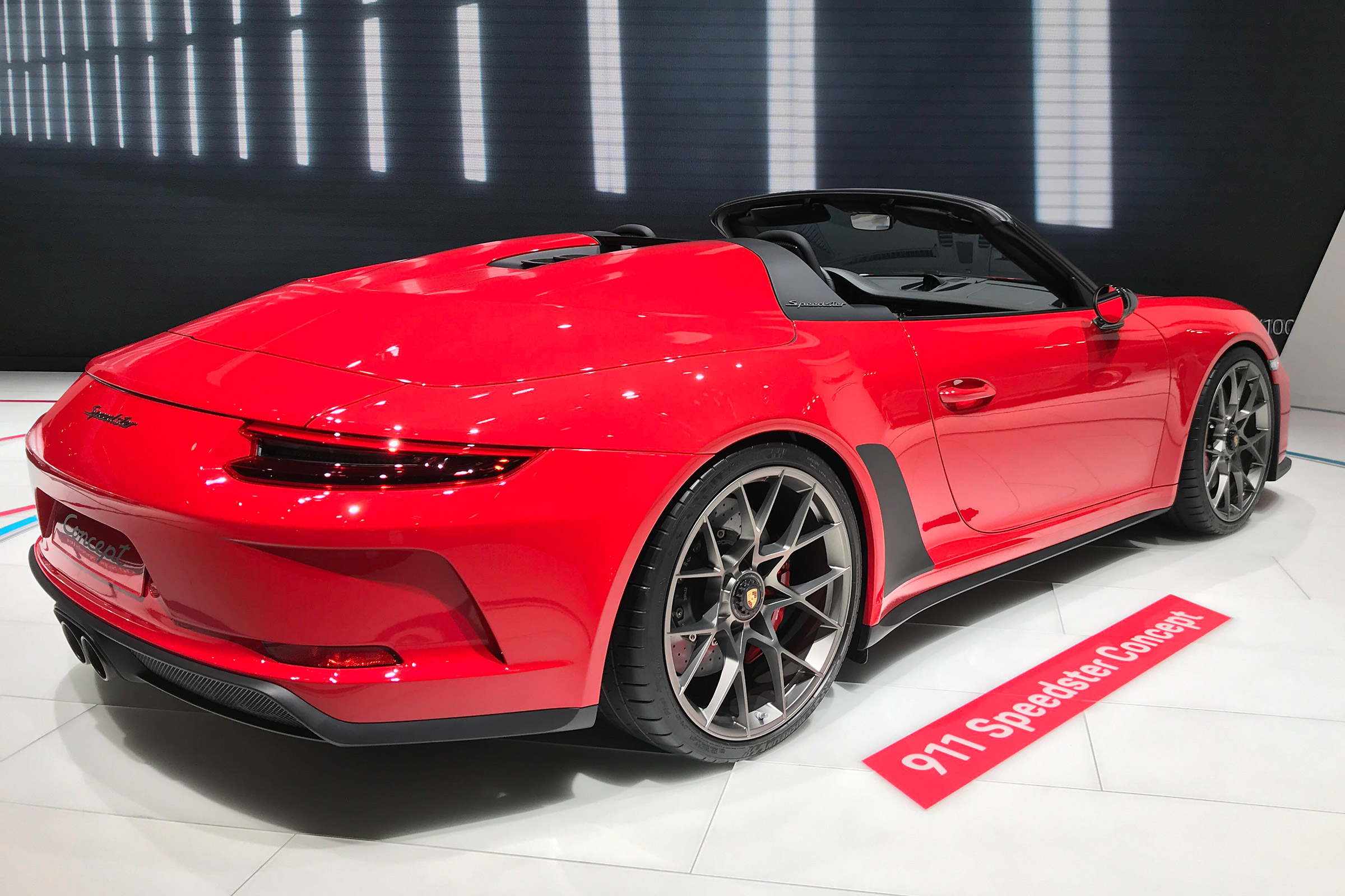 Porsche 911 Speedster - rear quarter