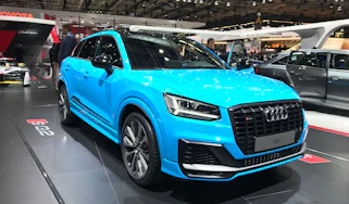 Audi SQ2 Paris motor show - front