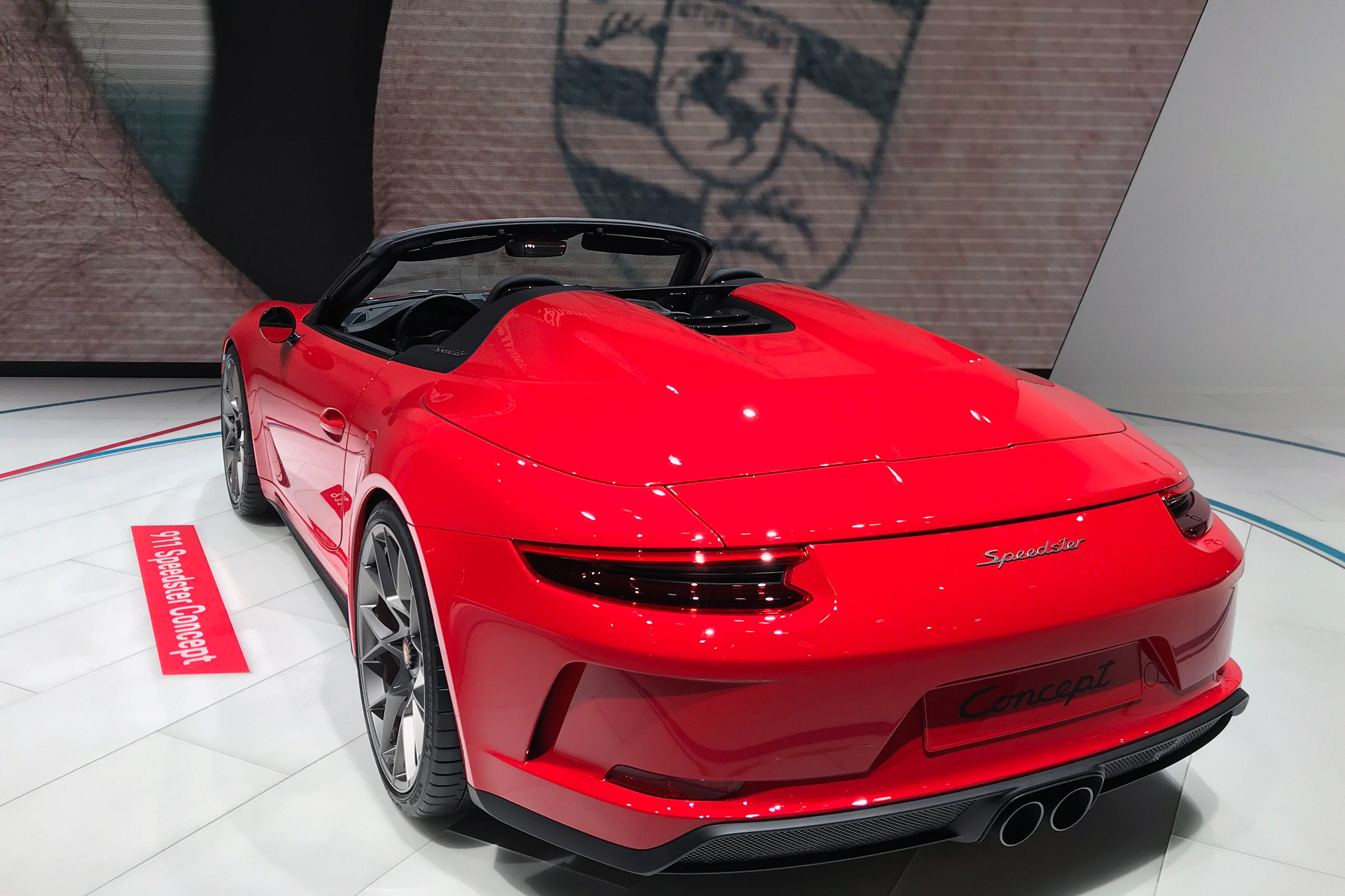 Porsche 911 Speedster - rear quarter