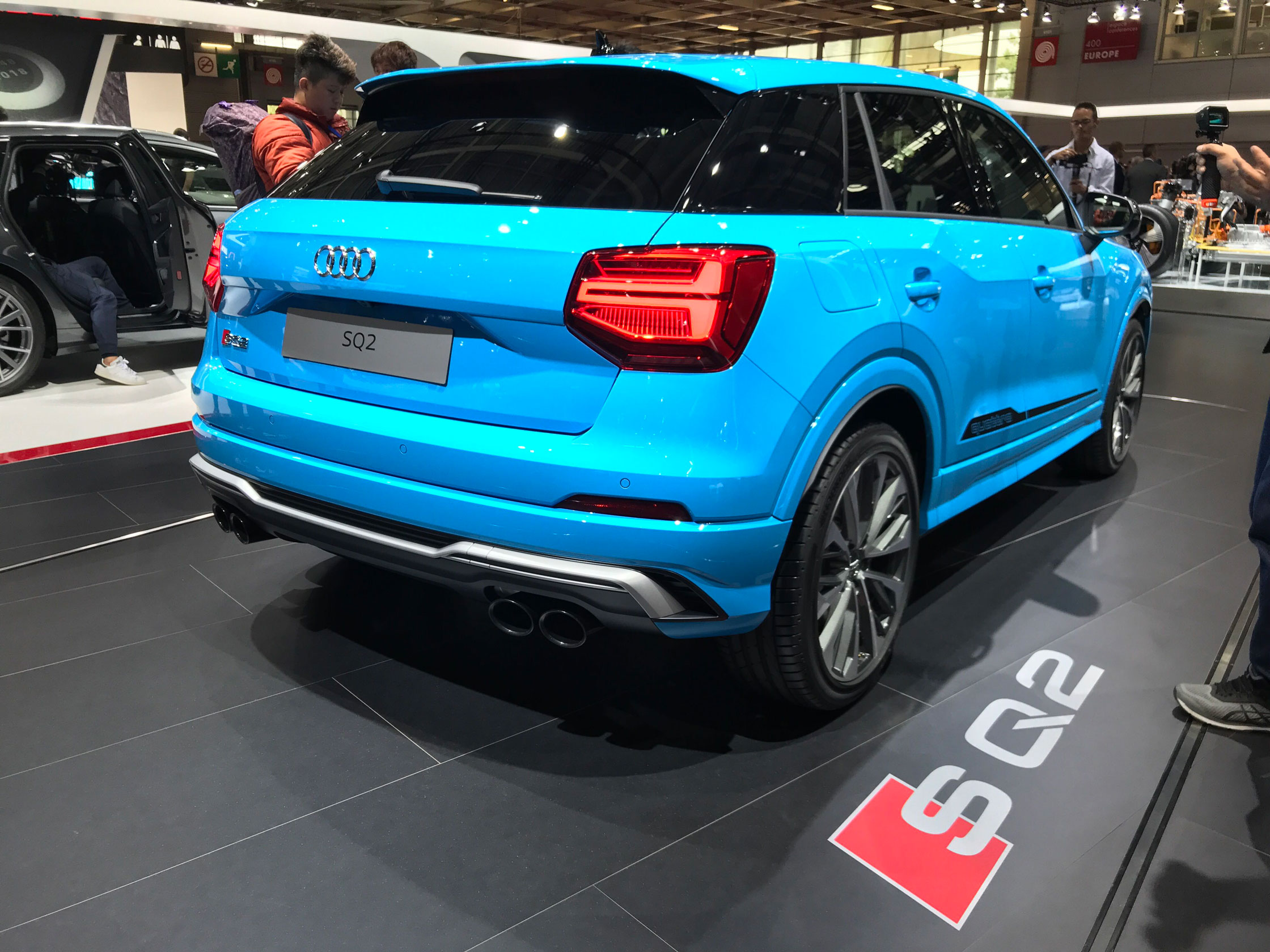 Audi SQ2 Paris motor show - rear