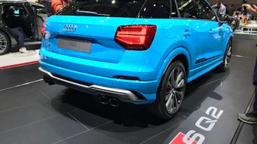 Audi SQ2 Paris motor show - rear
