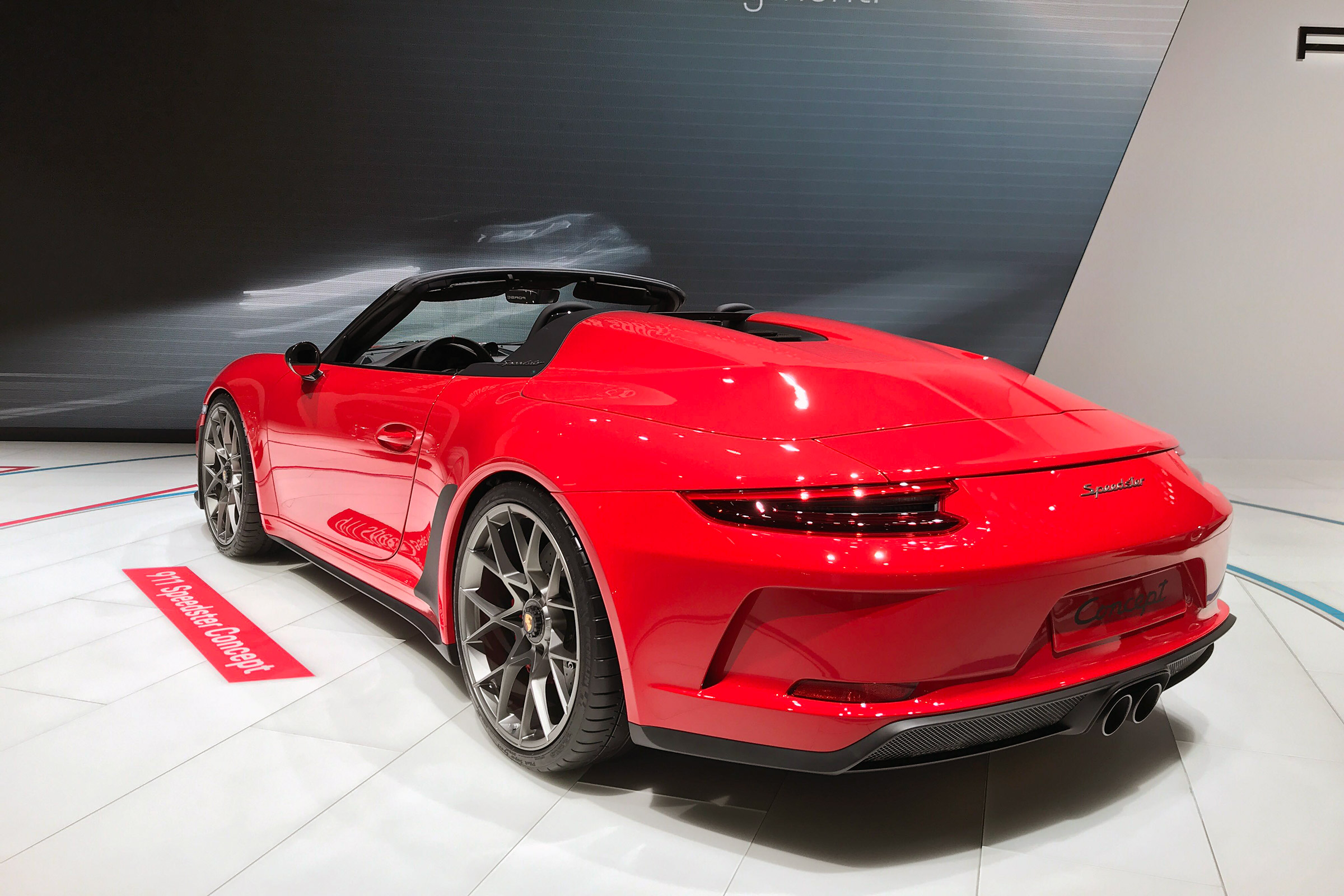 Porsche 911 Speedster - rear quarter