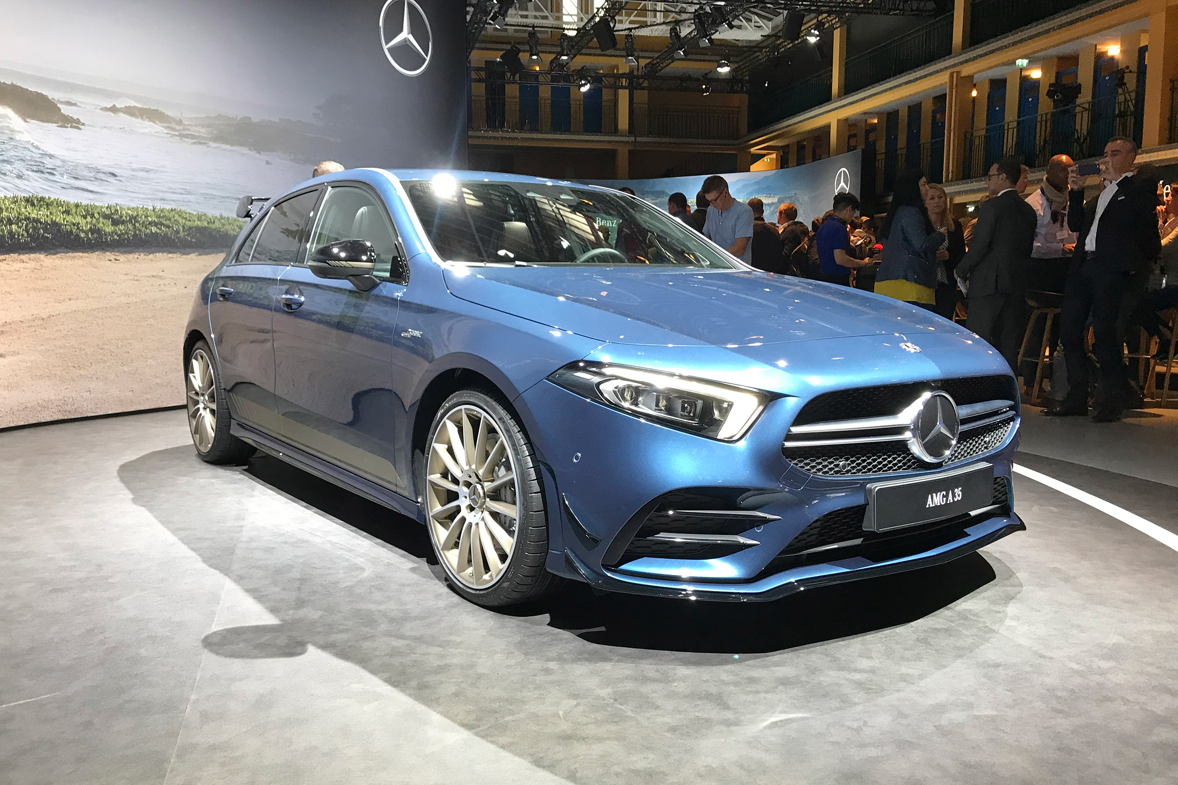 Mercedes-AMG A35 live - front quarter