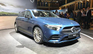 Mercedes-AMG A35 live - front quarter