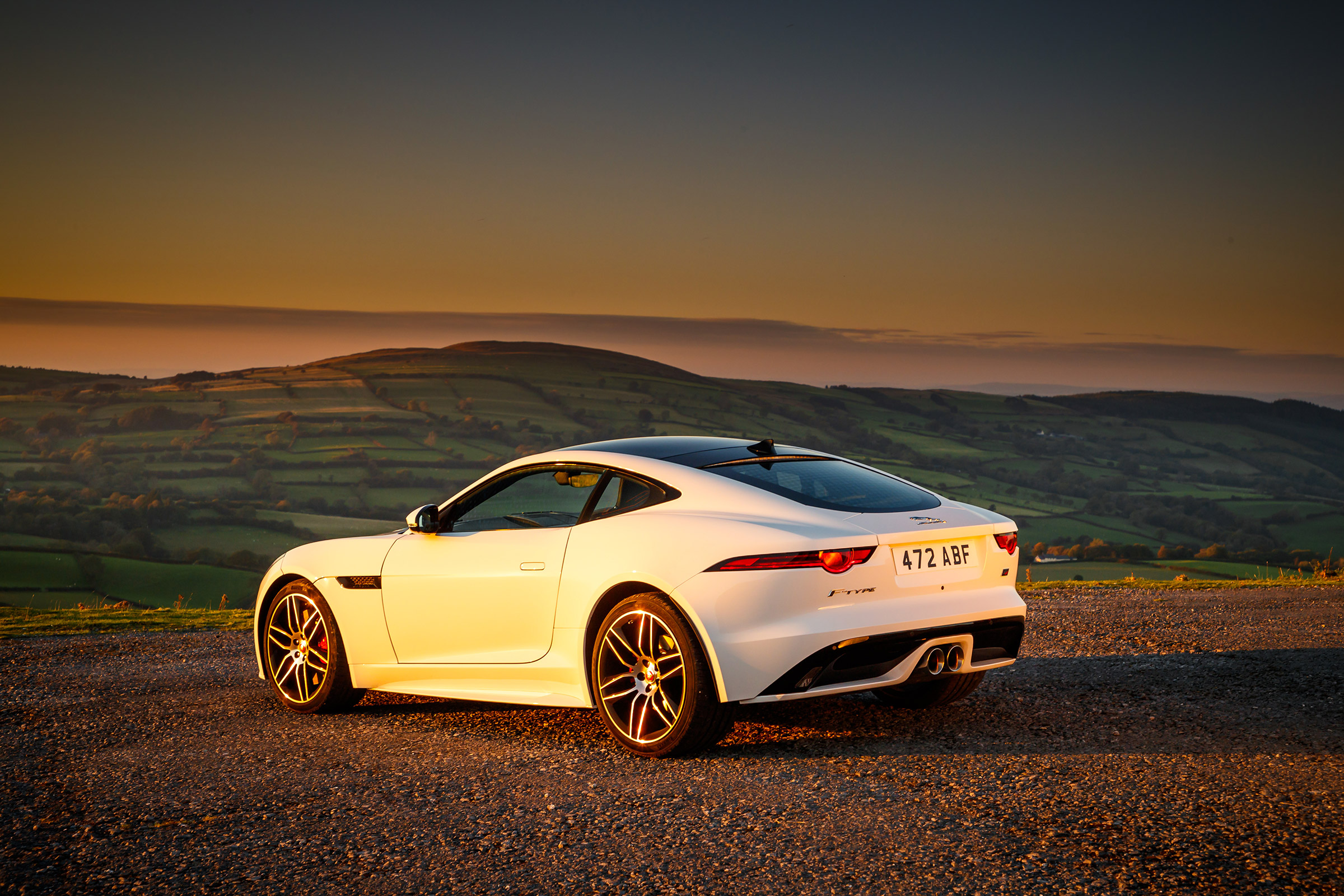 Jaguar F-Type Chequered Flag edition - rear quarter