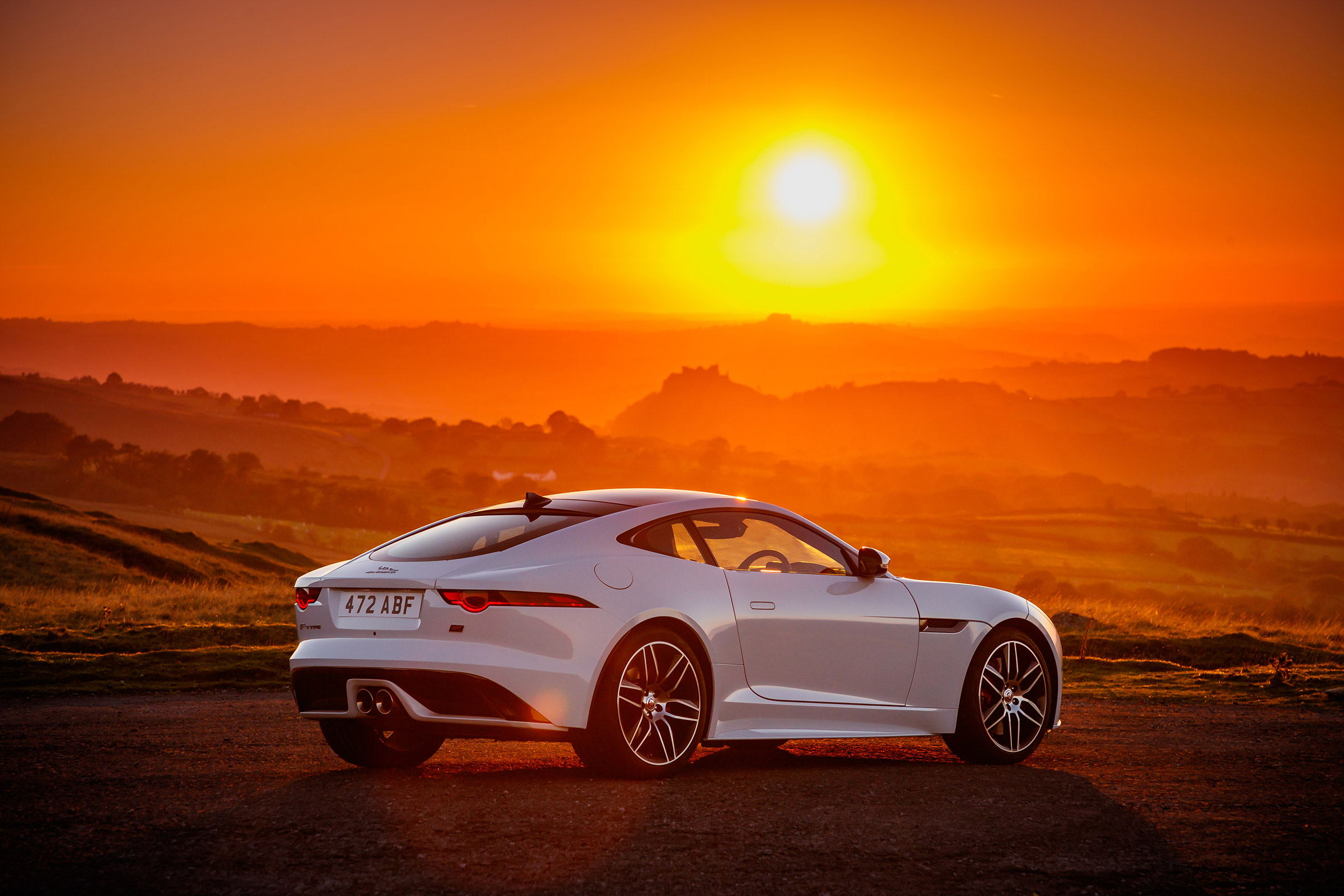 Jaguar F-Type Chequered Flag edition - rear quarter