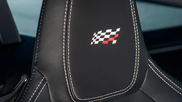 Jaguar F-Type Chequered Flag edition - headrest