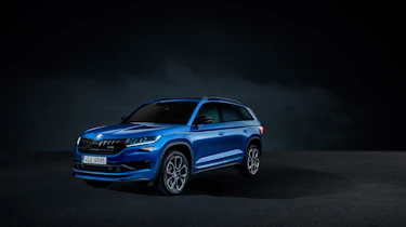 Skoda Kodiaq vRS revealed - front quarter