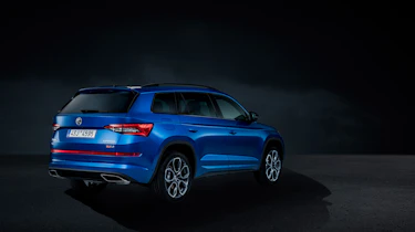 Skoda Kodiaq vRS revealed - rear quarter