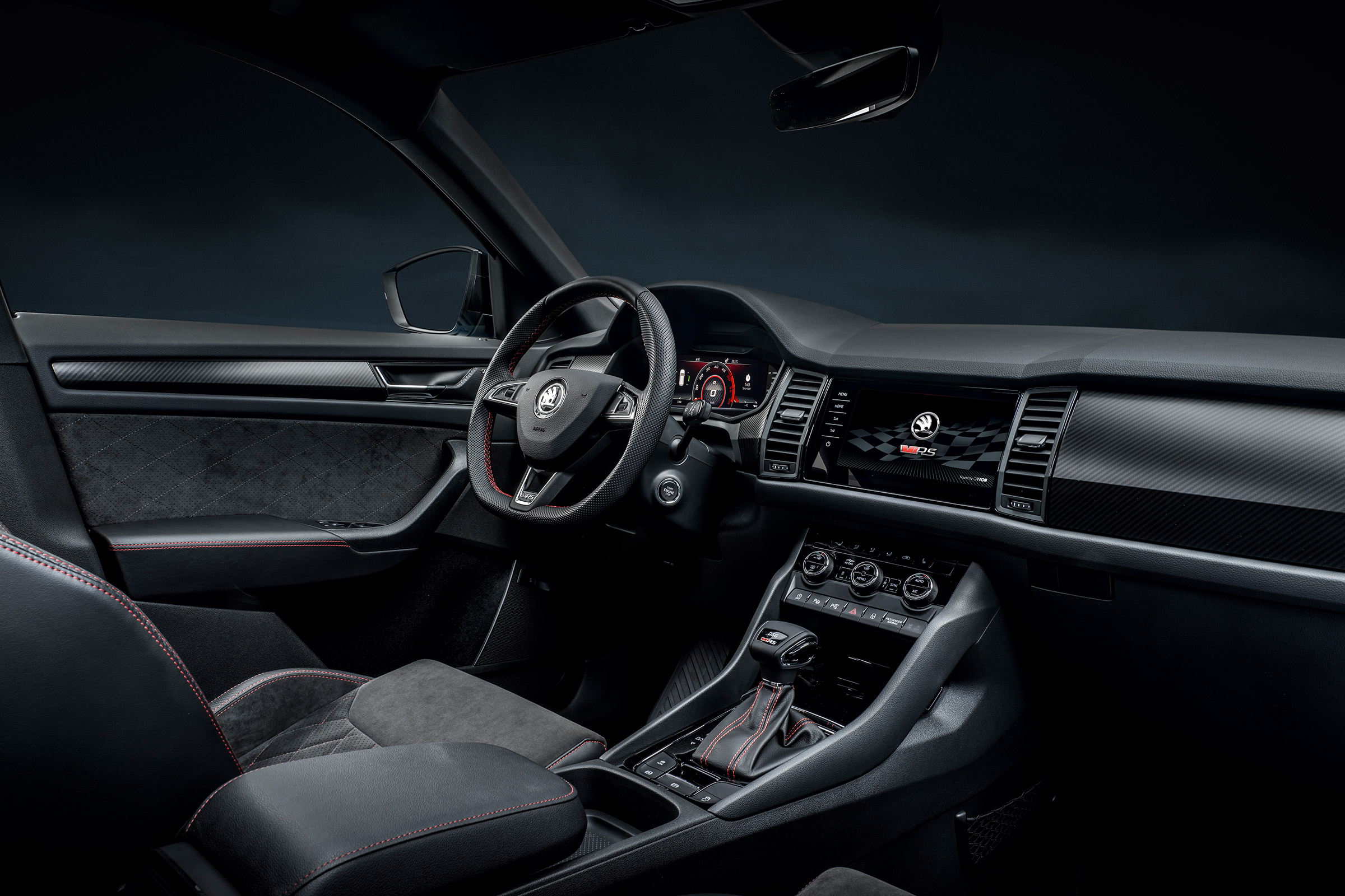 Skoda Kodiaq vRS revealed - dash