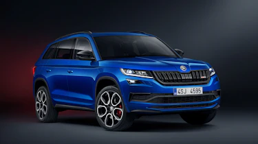 Skoda Kodiaq vRS revealed - front quarter