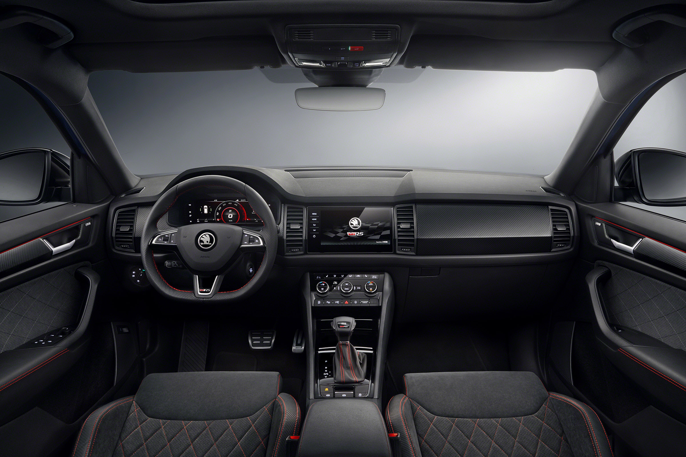 Skoda Kodiaq vRS revealed - main dash