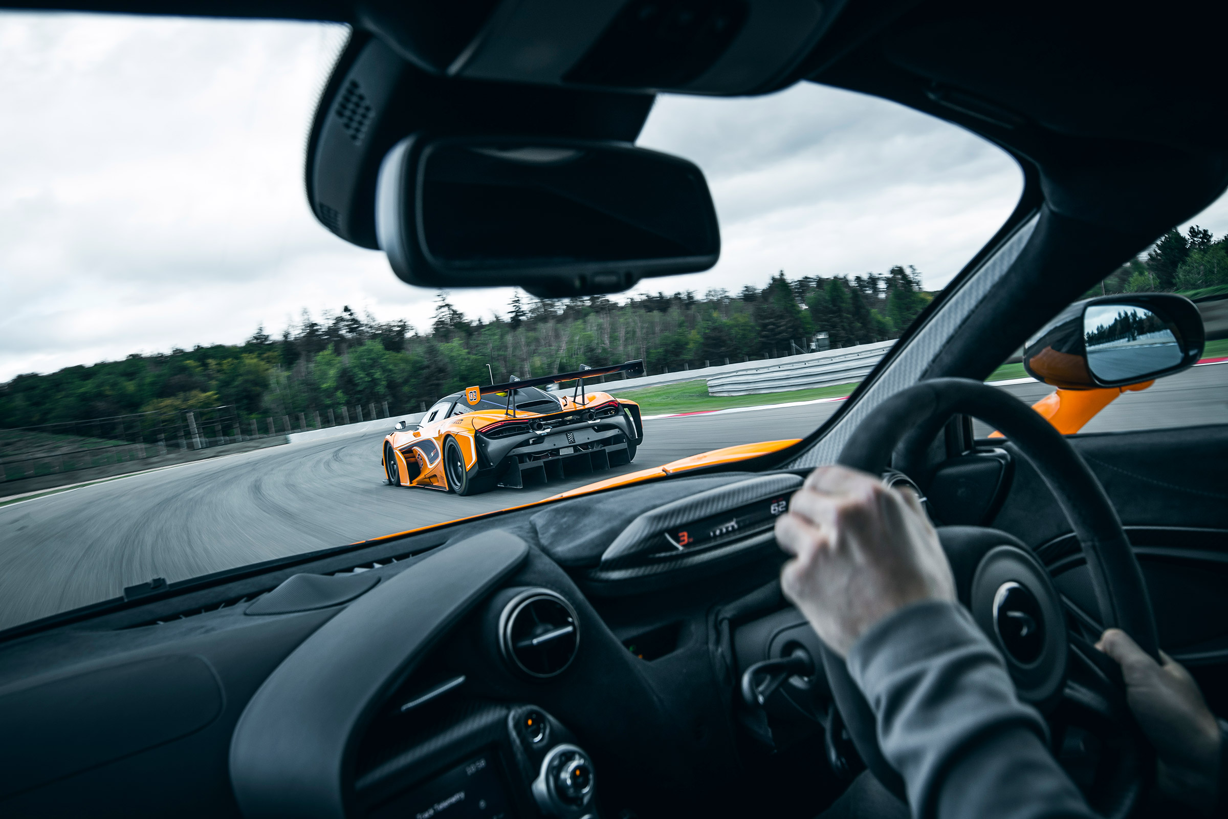 McLaren 720S track pack - interior]