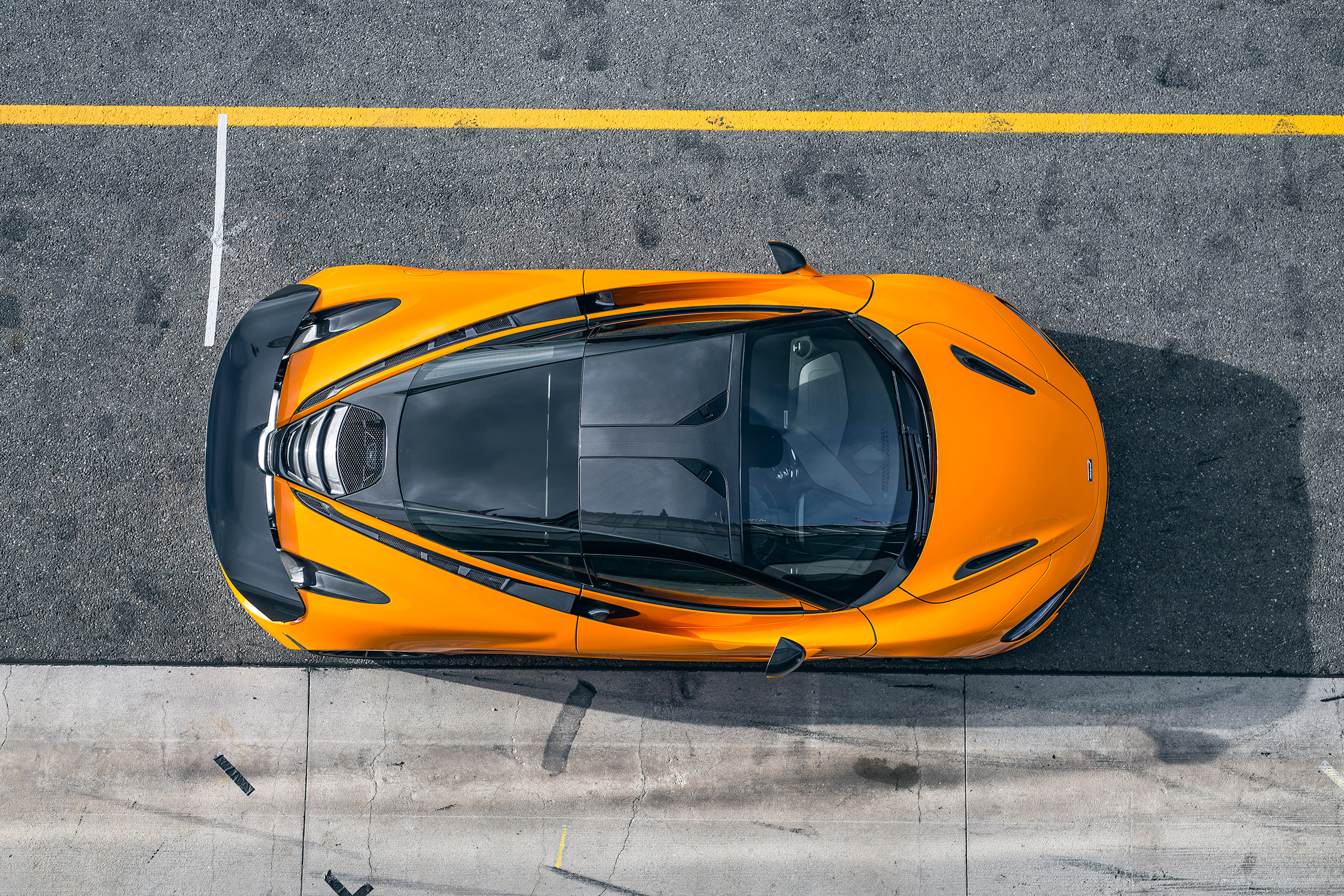 McLaren 720S track pack - top