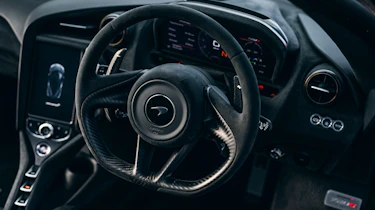 McLaren 720S track pack - dash