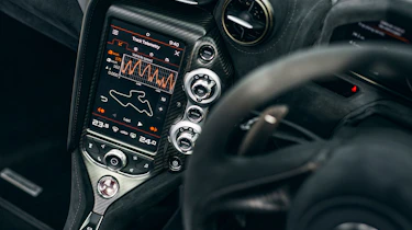 McLaren 720S track pack - dash