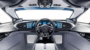 McLaren Speedtail - dash