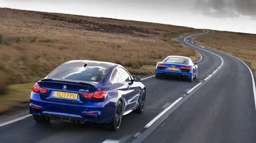 R8 RWS vs BMW M4 CS - rear tracking