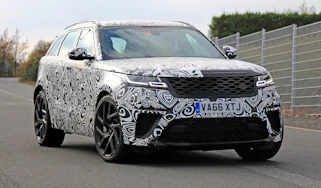 Range Rover Velar SVR proto - front quarter