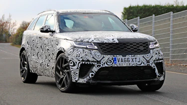Range Rover Velar SVR proto - front quarter