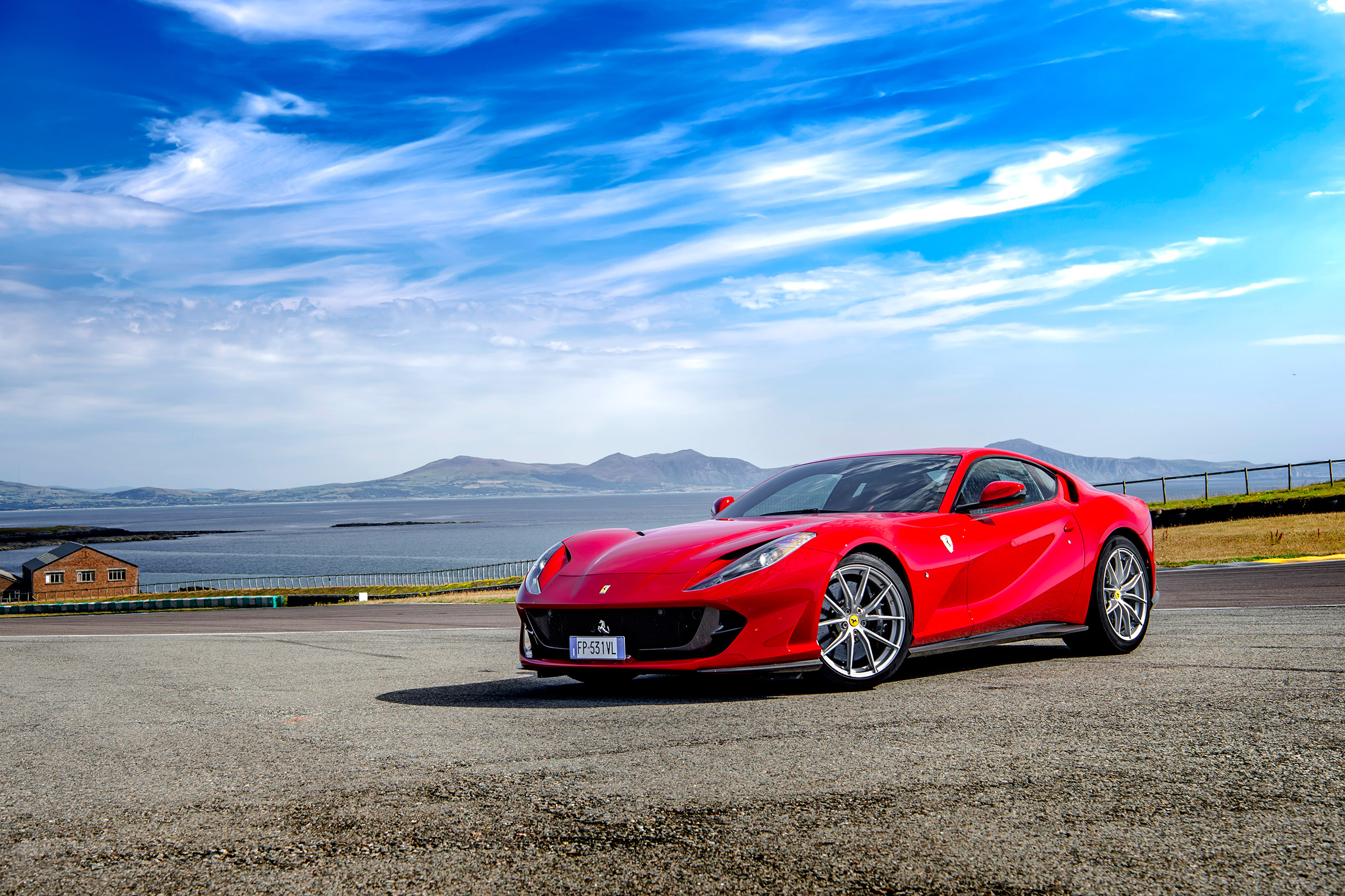 Ferrari 812 Superfast Anglesey - static