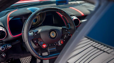 Ferrari 812 Superfast Anglesey - interior