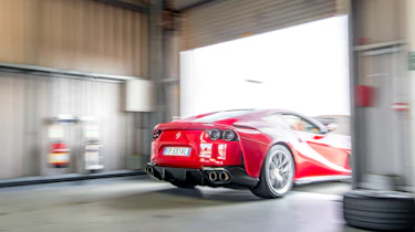 Ferrari 812 Superfast Anglesey - rear