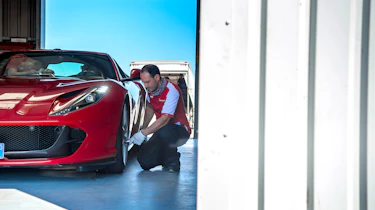 Ferrari 812 Superfast Anglesey - checks