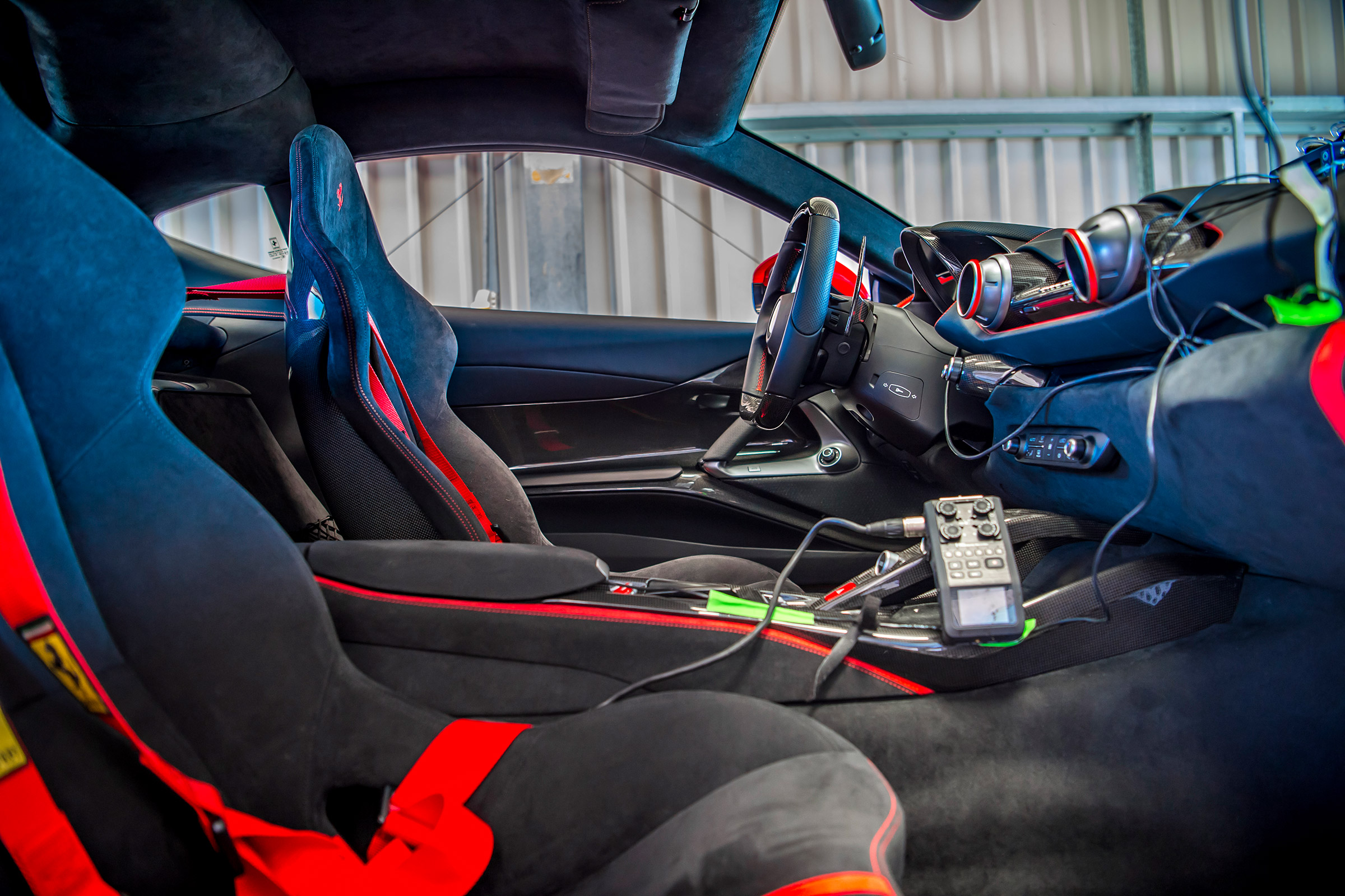 Ferrari 812 Superfast Anglesey - interior
