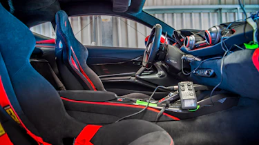 Ferrari 812 Superfast Anglesey - interior