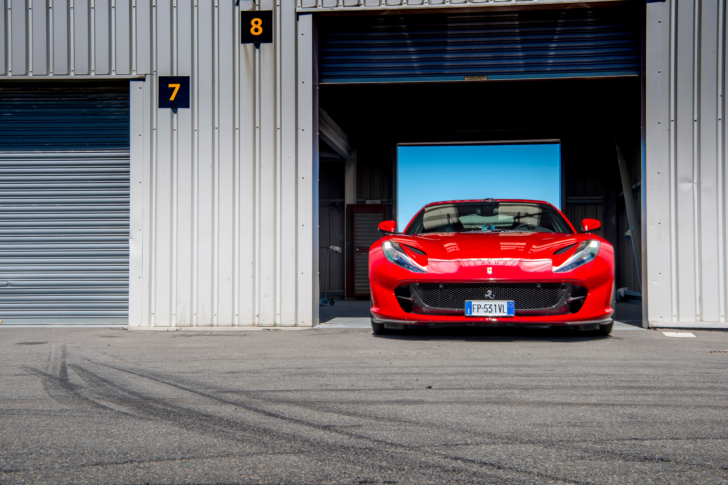 Ferrari 812 Superfast Anglesey - static